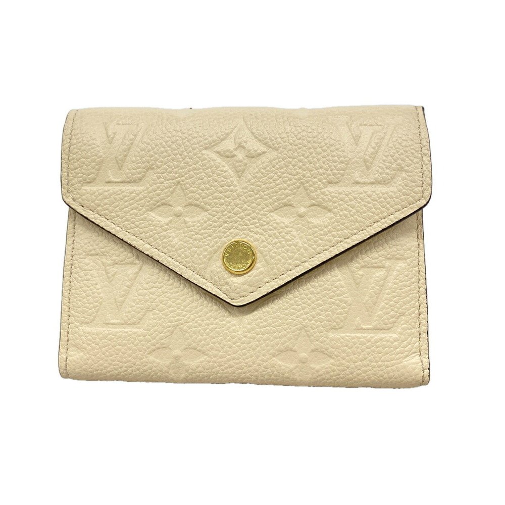 Louis Vuitton Tri-fold Wallet Monogram Empreinte Portefeuille Victorine M8234...